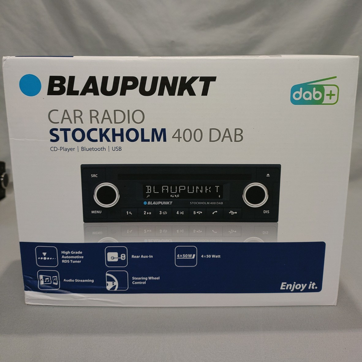 Blaupunkt Stockholm 400 DAB 1 DIN Car Radio/CD player/stereo w/ Bluetooth