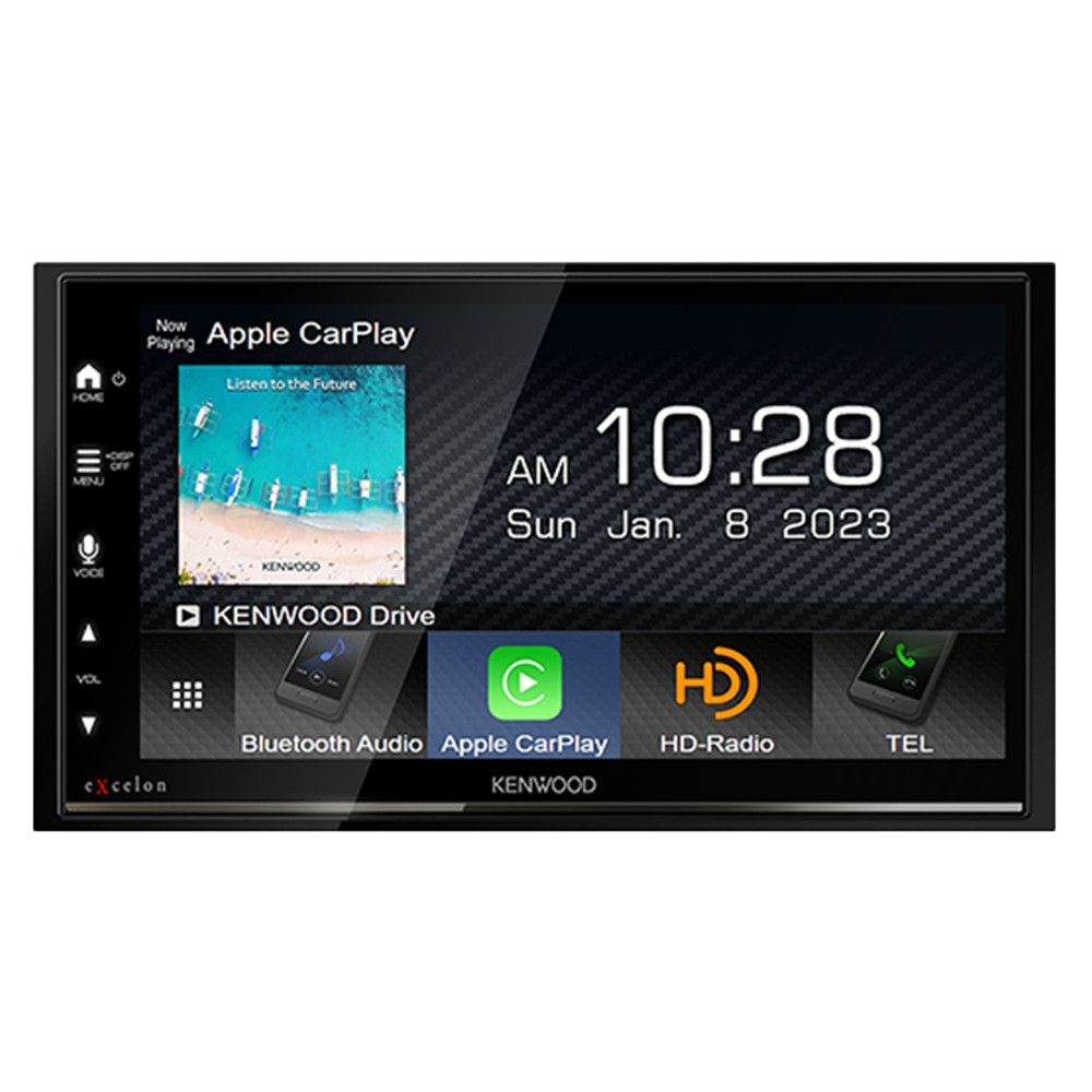 Kenwood DMX809S 6.8″ Multimedia w/ Apple CarPlay & Android Auto