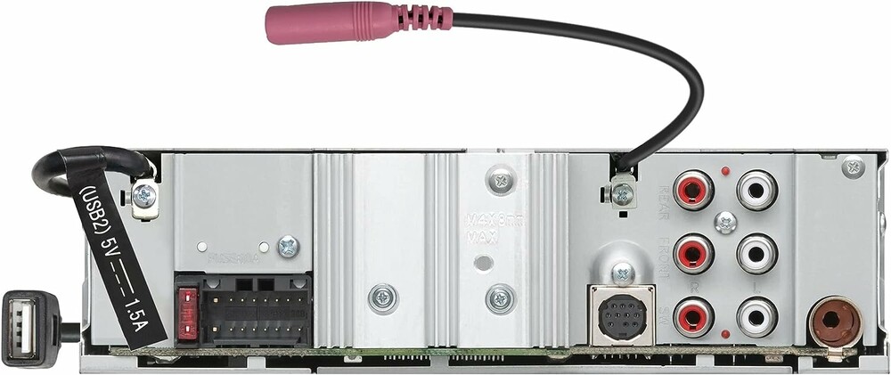 Kenwood KMM-X705 Single-DIN Digital Multimedia Receiver with Bluetooth