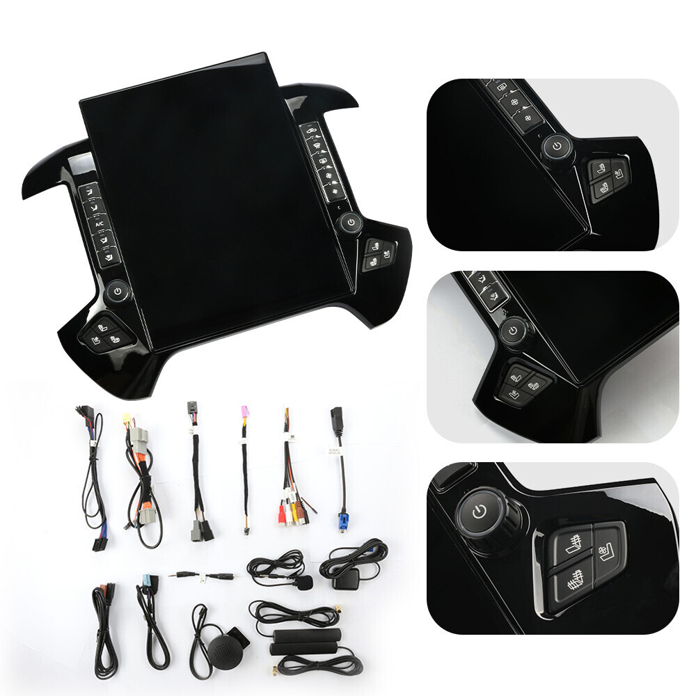 15.6″ For Chevrolet Silverado Gmc Sierra 2013-2020 Car Radio Tesla Style Stereo
