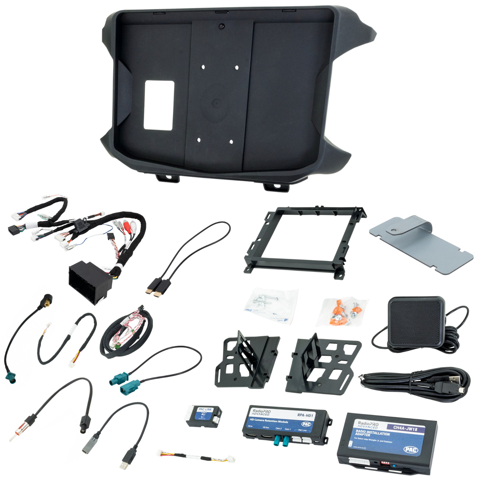 Stinger HORIZON10 Complete Integration Solution Kit for Jeep Wrangler/Gladiator