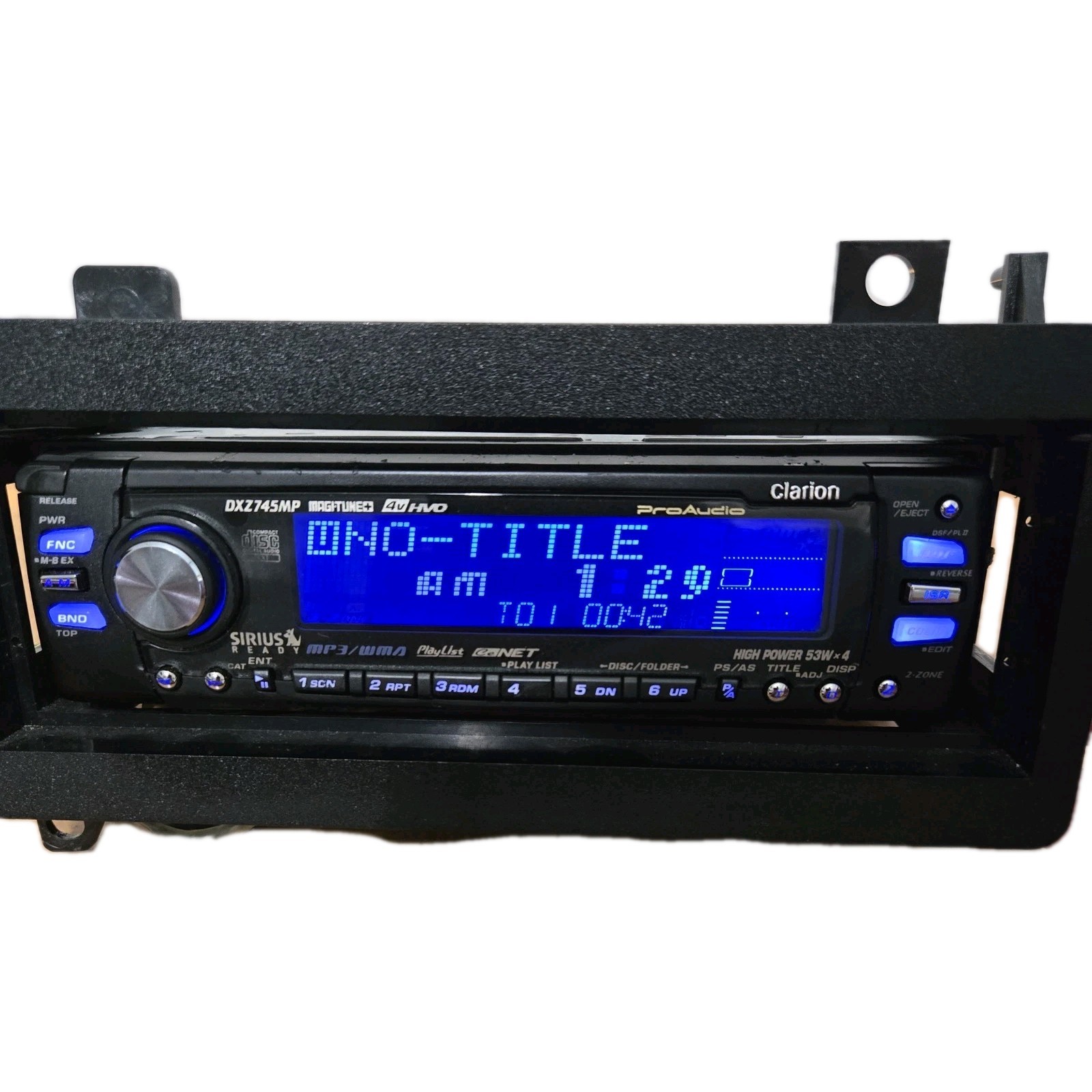 Clarion ProAudio DXZ745MP Receiver Car/Truck Radio/CD Player w/Remote – TESTED