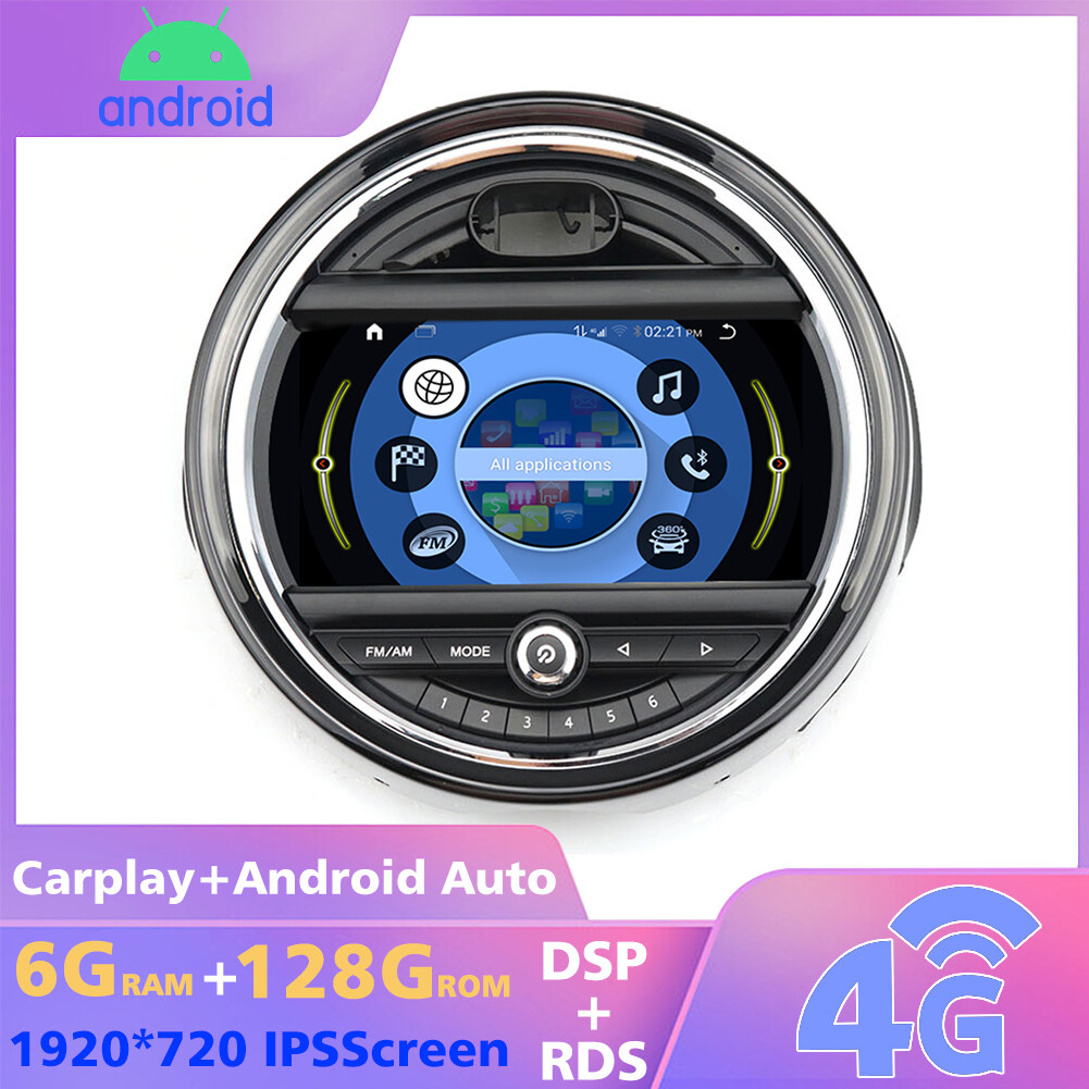 Android 13 For BMW Mini Cooper EVO 2018-now Car Multimedia Player GPS Navigation