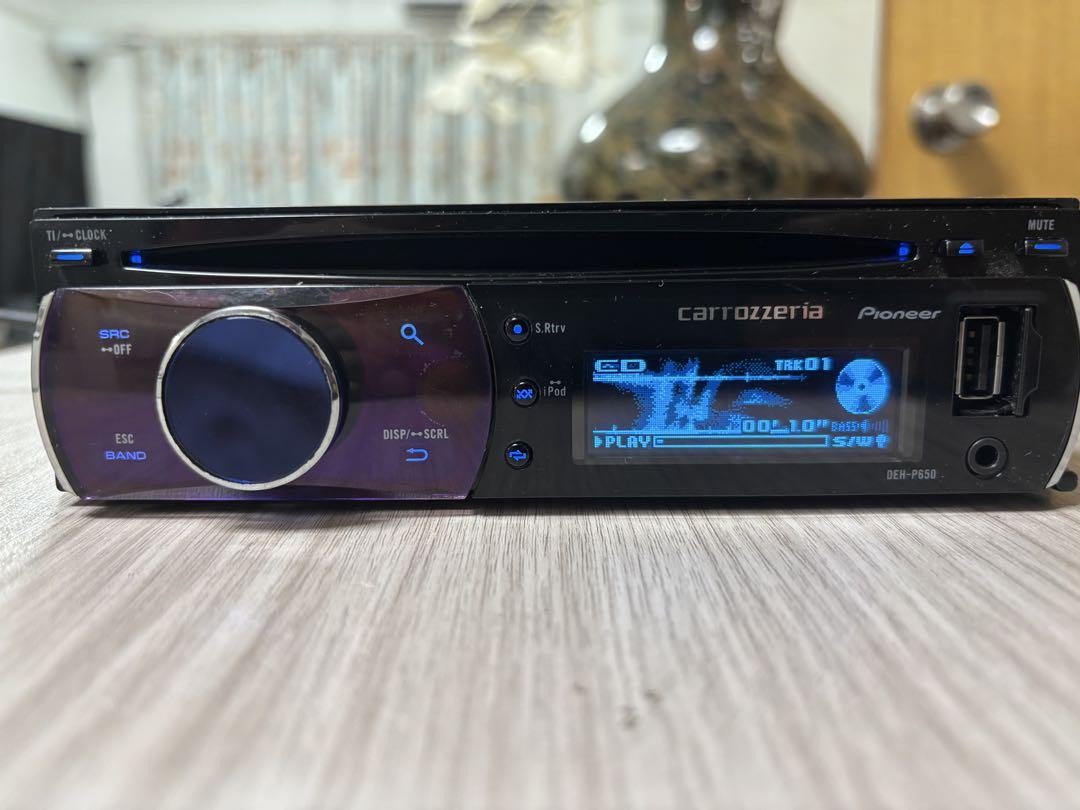 Used Pioneer Carrozzeria DEH-P650 CD Car Stereo Receiver In-Dash Audio Unit