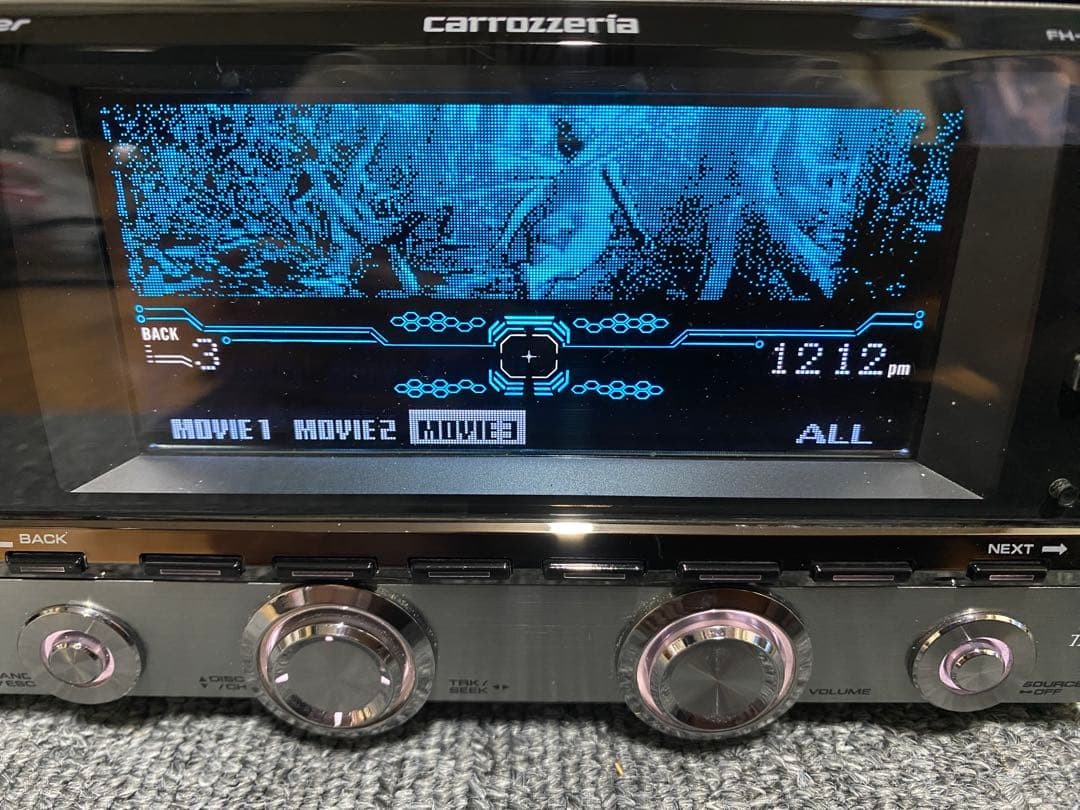Pioneer Carrozzeria FH-P099MD 2DIN CD MD Receiver For Repair As-Is Japan