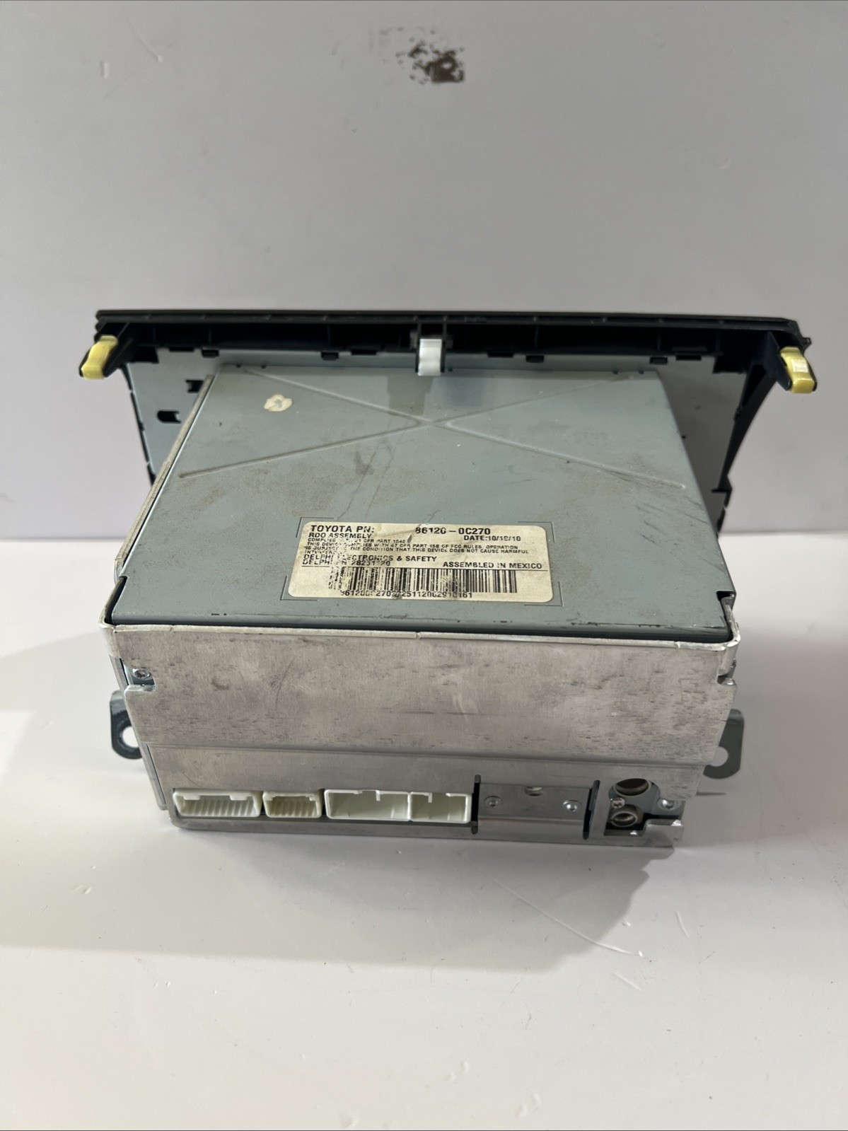 2007-2013 Toyota Tundra OEM AM/FM Radio Tuner CD 86120-0C270 AD1812 Tested