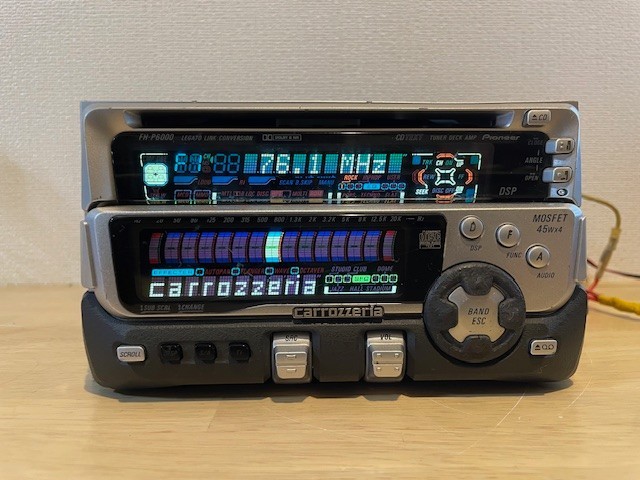 Pioneer Carrozzeria FH-P6000 2DIN Car Audio CD Cassette Player With Bluetooth