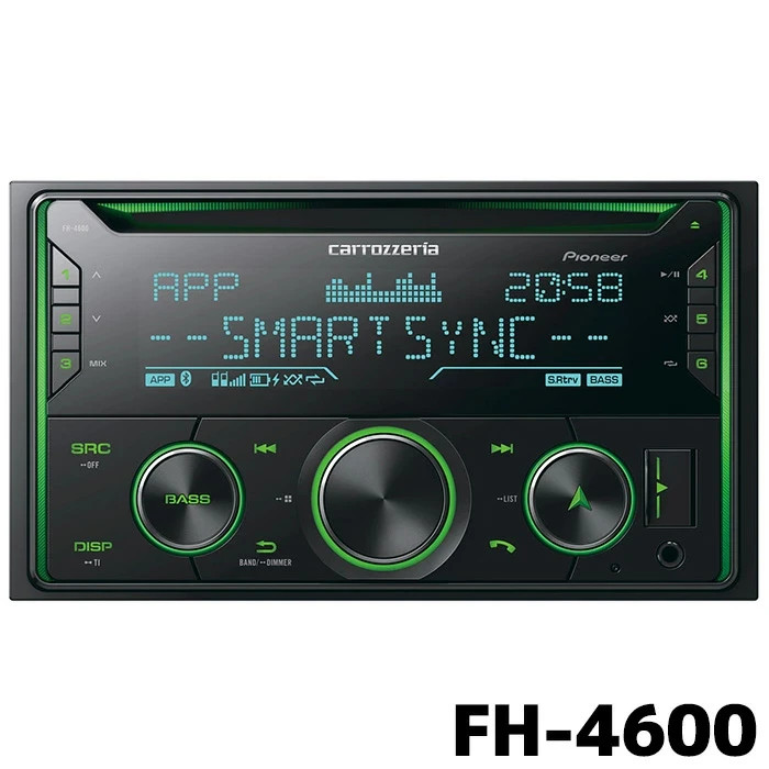 Carrozzeria FH-4600 USB/Bluetooth built-in 2DIN integrated CD receiver compatibl