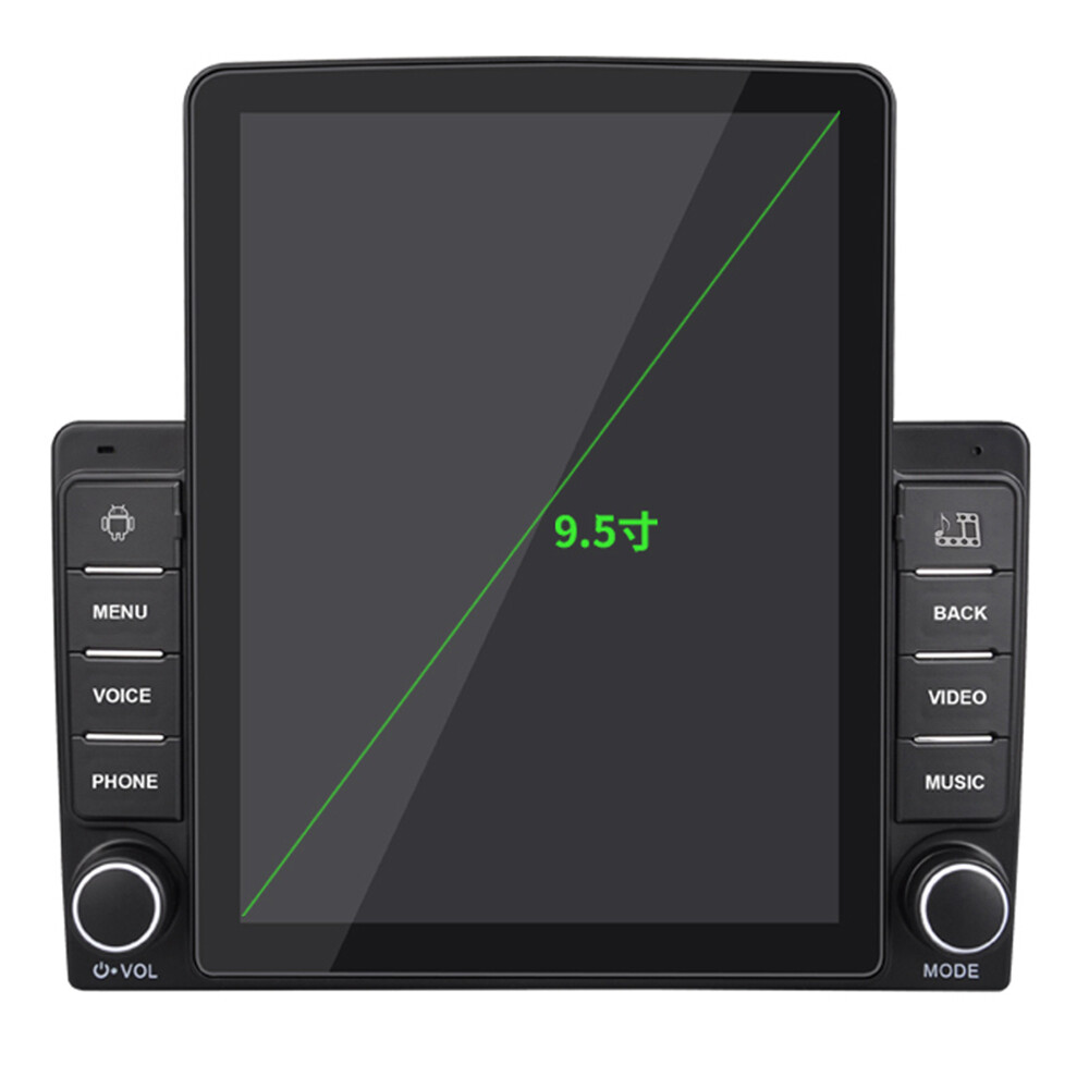 9.5″ 2 Din Touch Vertical Screen Android 9 Car Radio 4Core MP5 Player BT/FM/GPS