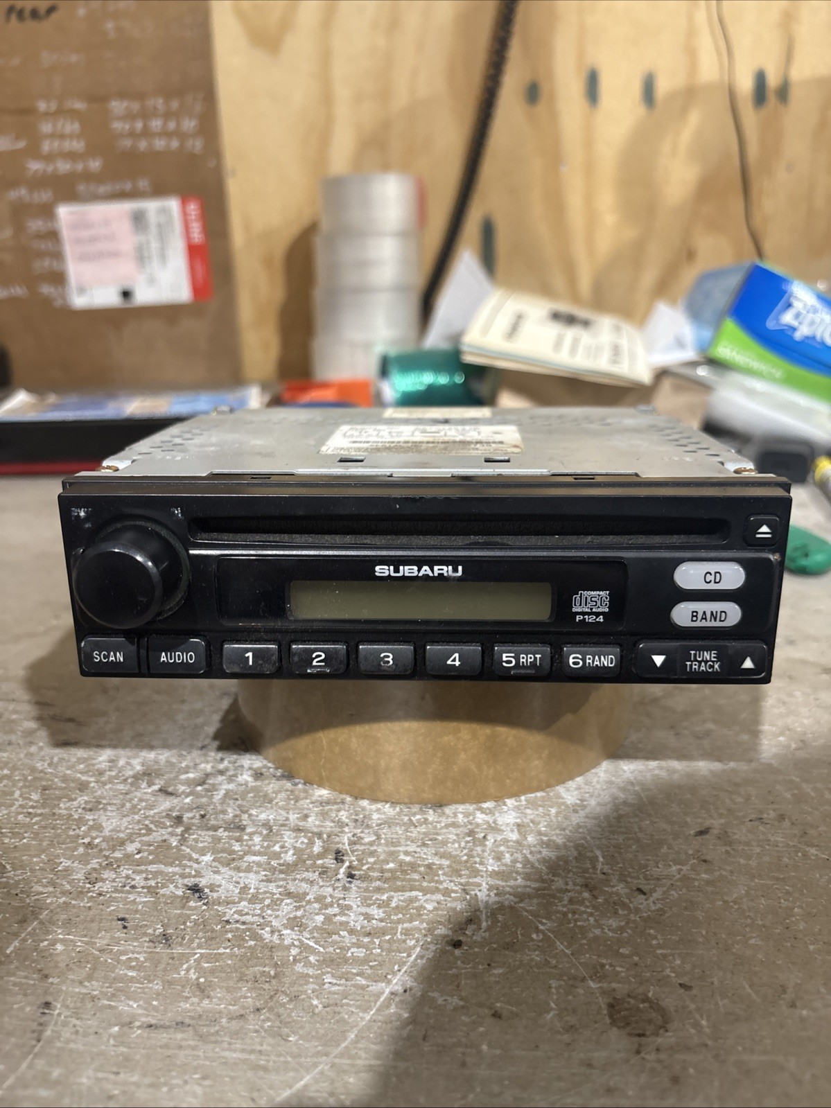 Subaru OEM CD Player Radio 86201AE27B CQ-JF1360L 2003 Made in Japan