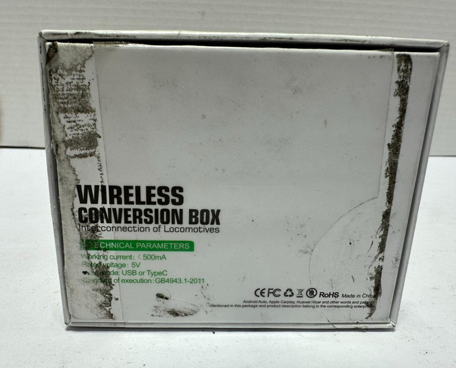 Wireless CarPlay & Android Auto Conversion Box, Plug and Play