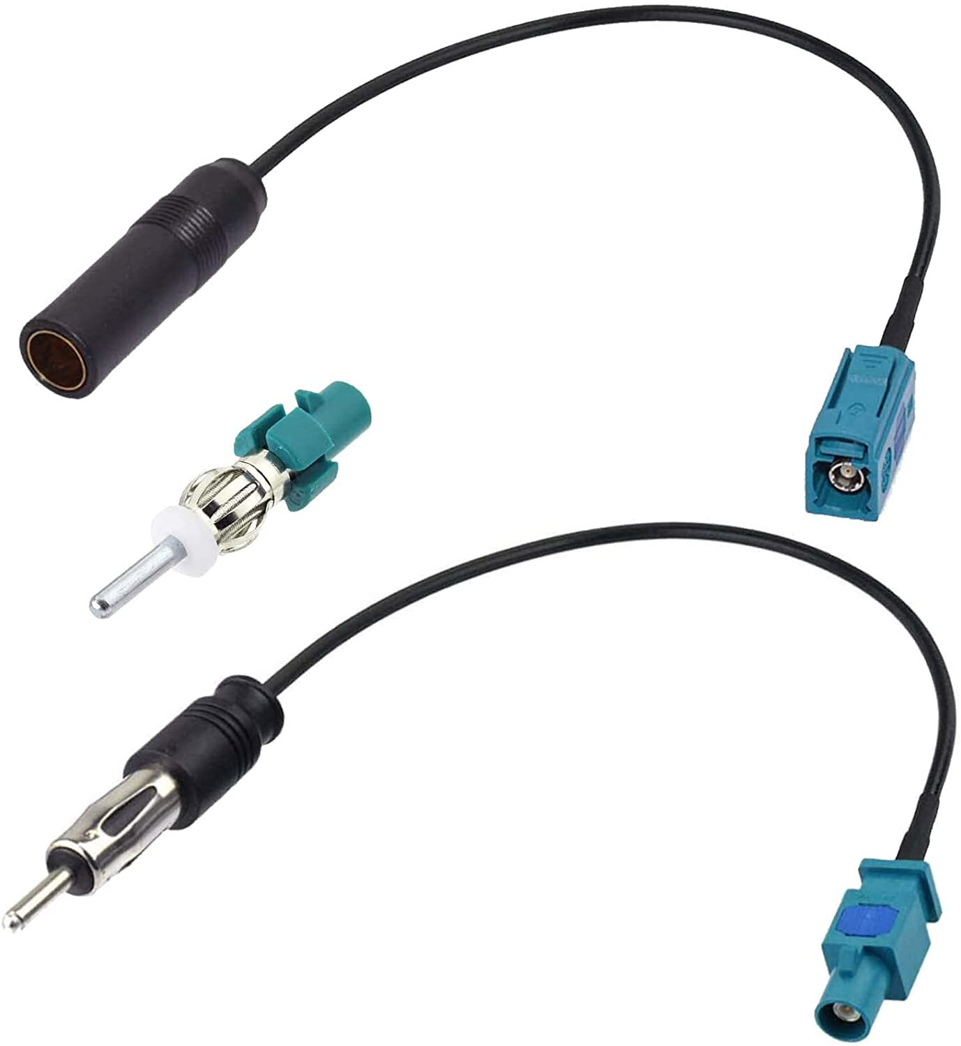Car FM AM Cable for Car Stereo Audio HD Radio Head Unit CD Media Player Receiver
