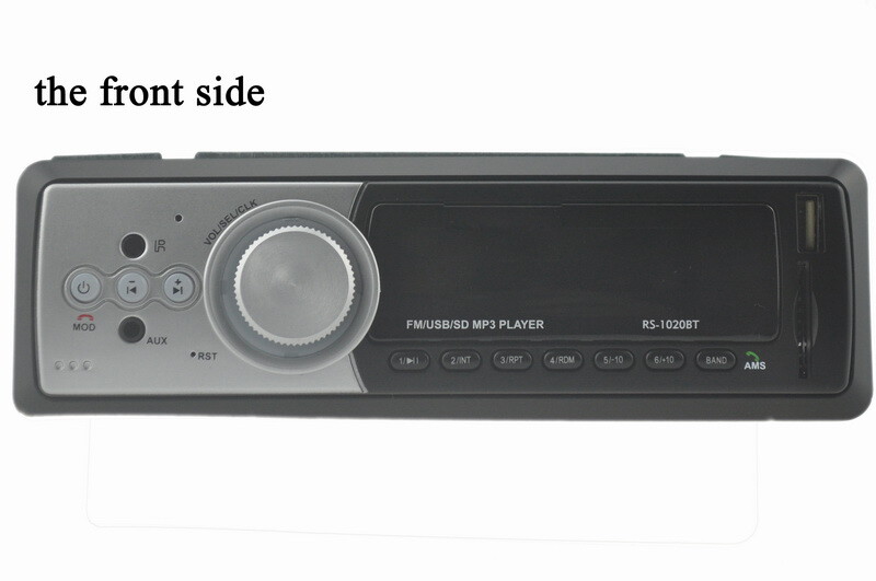1 DIN Bluetooth ＋Microphone FM Receiver Car Audio Stereo USB SD MMC Card Reader