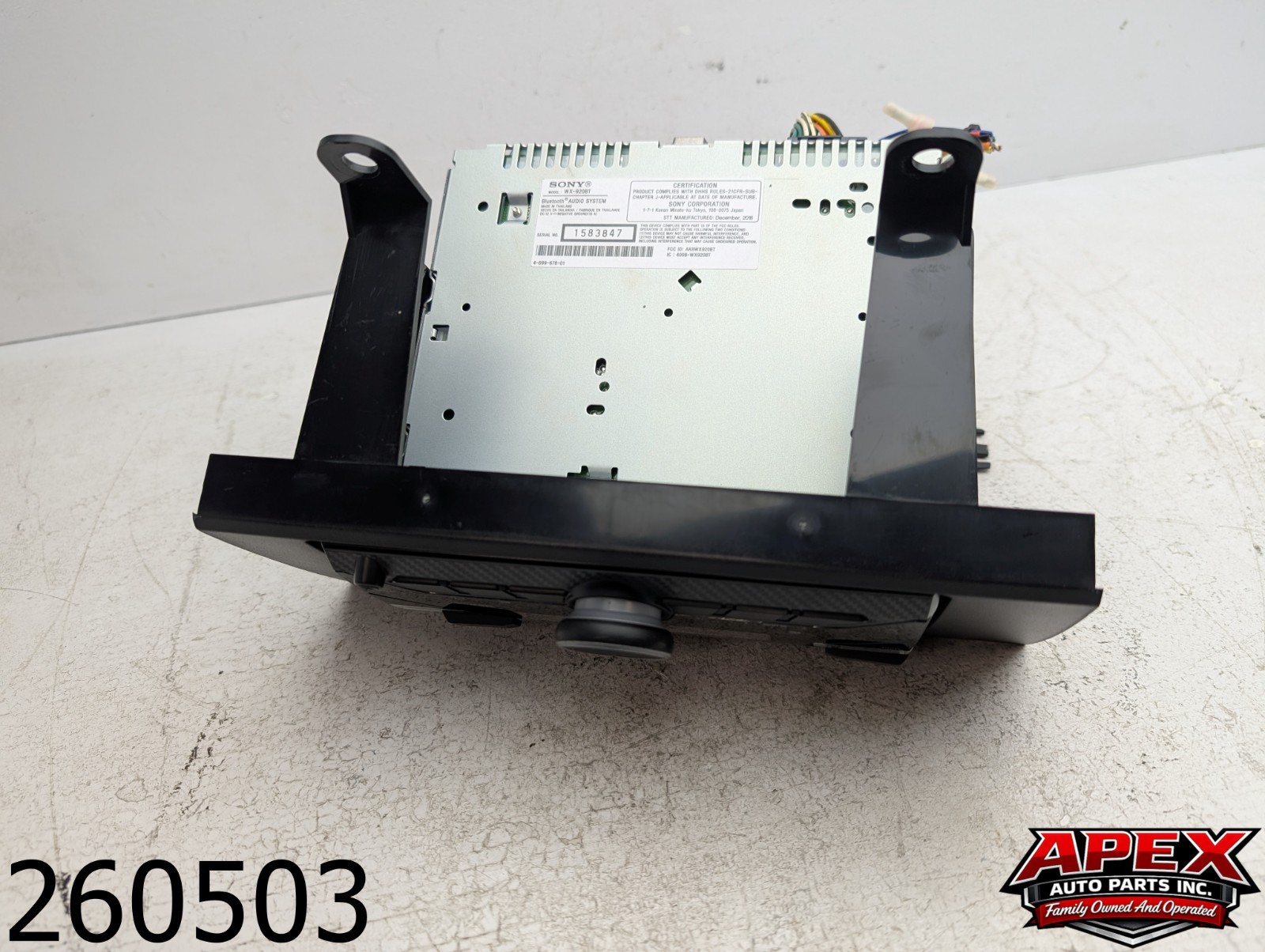AFT 1996 Lexus LS400 Sony Double DIN Bluetooth Digital Media Car Stereo